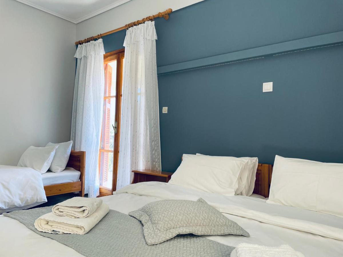 Guesthouse Lykourgos Mavrommátion Eksteriør bilde