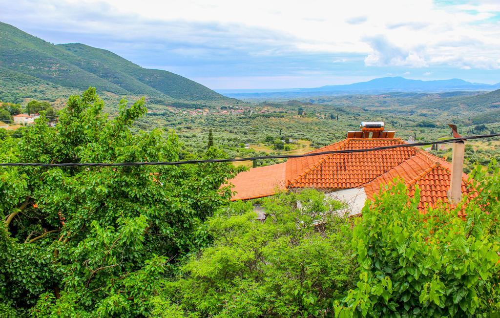 Guesthouse Lykourgos Mavrommátion Eksteriør bilde